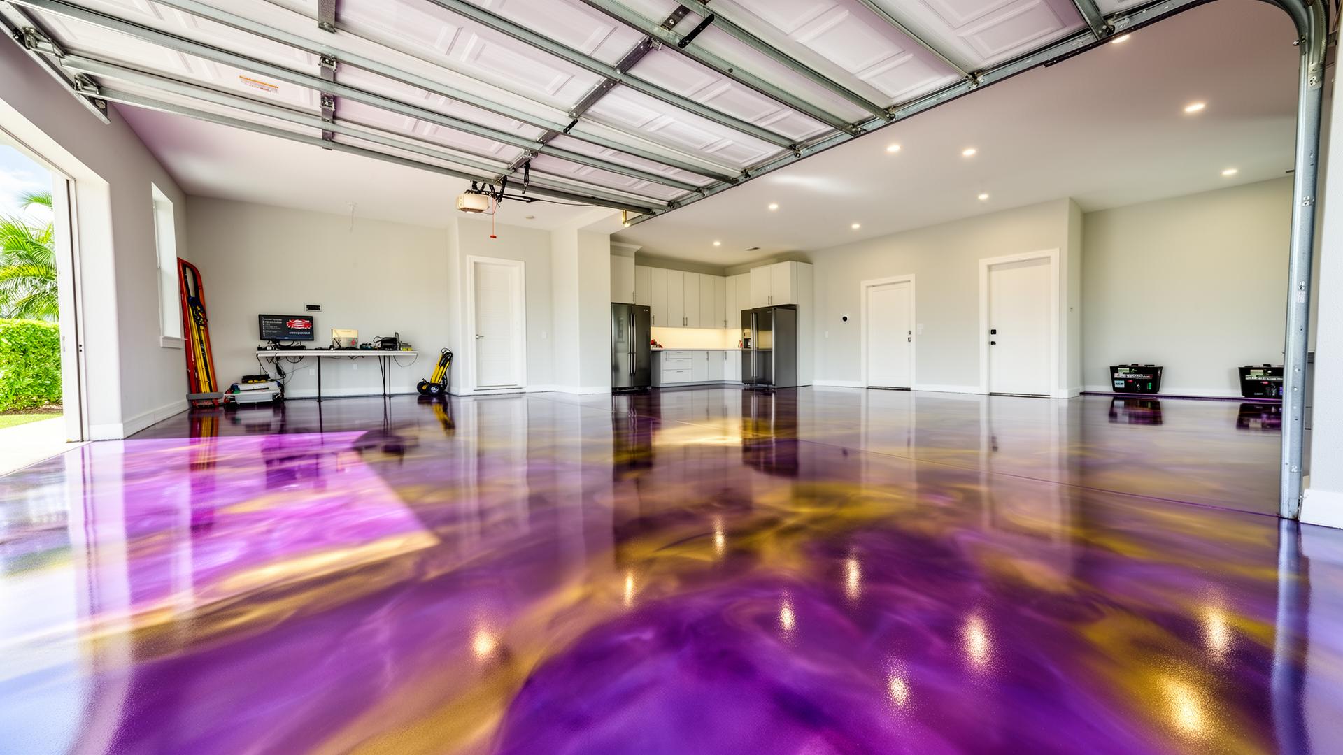 Premium epoxy flooring installation in Fort Pierce FL